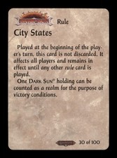 City States 30 Of 100 Spellfire Advance Dungeons And Dragons TC CC picture
