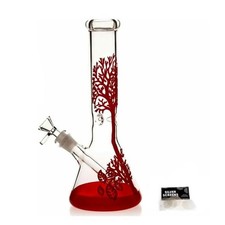10 inch Heavy Glass Bong Water Pipe Smoking Bong Beaker + 14mm Bowl hookah USA picture