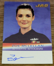 2006 TK Legacy JAG Premiere Edition A21 Zoe Mclellan Autograph picture