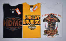 Lot of 3 NWT Genuine Harley-Davidson Mens 4XL T-Shirts (One Sleeveless) picture