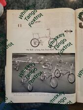 1967 HUFFY RAIL DRAGSTER BIKE BICYCLE Advertisement The Rail Cheater Sleek Low picture