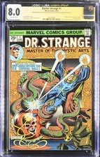 🔮 Doctor Strange #1 CGC X JSA 8.0 OW 1974 Brunner & Englehart SIGNED picture