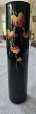 Midcentury Laquerware Wajima Nuri Ikebana Vase  picture
