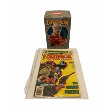 Marvel Comics Deathlok 1976 #36 Comic and 2002 Bowen Bust 2 Piece Combo Set picture