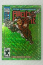 2024 Marvel Masterpieces '92 Platinum Emerald Surge Northstar 🍁🇨🇦 ALPHA  1/10 picture