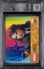 2021 Upper Deck Marvel Studio #33 Hayley Atwell BGS 9 BAS 10 Auto Witnessed picture