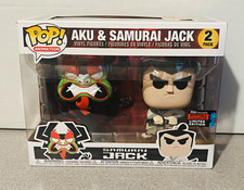 Funko Pop Animation Aku & Samurai Jack 2-Pack Adult Swim 2019 NYCC Limited picture