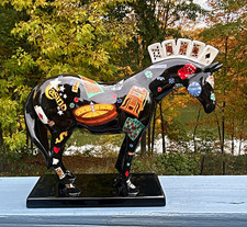 The Trail Of Painted Ponies ~ 2003 Five Card Stud Horse Figurine #1459 picture