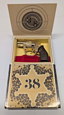 HADSON .38 PISTOL LIGHTER PIEZO ELECTRONIC GAS LIGHTER VTG 1990's IOB  picture
