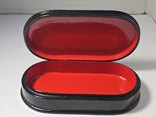 Vintage Russian Lacquer Box Signed Mitin Mstera Miniature Landscape Papier Mache picture