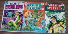 DC Horror Lot Weird Mystery 7 18 Secrets Haunted House 20 VG Bronze Age picture