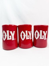 Vintage 1979 Oly Olympia Beer Kool Kan Foam Koozies Red picture