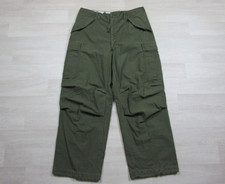 Vintage 70s US Army M-65 Field Cargo Pants (34x29) OG-107 Cold Weather Vietnam picture