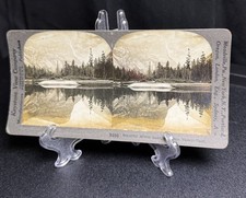 Beautiful Mirror Lake, Yosemite Valley, Calif. Stereoview Keystone View Company picture