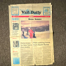 Vail Daily Newspaper Front Page: 