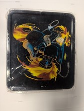 Rare Ghost Rider Black Metal Lunchbox By Dynamic Forces ©2001 Marvel  picture