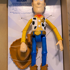 Pixar Toy Story Woody Character Figure with Hat, Toy Story Movie, in Box picture