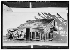 Fort Humboldt Eureka California 1925 Wooden Fort Building HABS Sketch picture