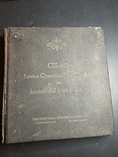 vintage International Harvester Service Operation Time Schedule manual (CTS-145) picture