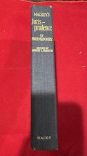 Mackey's Jurisprudence Of Freemasonry Robert I. Clegg 1980 Hardcover  picture