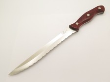 2025 Buck 932 Slicer 420HC Rosewood Wood Handle Large Kitchen Chef Slicing Knife picture