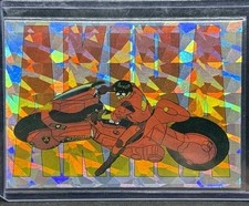 Akira 1994 Cornerstone Akira Master Set Promo Cracked Ice Holo Foil Bike Slide picture