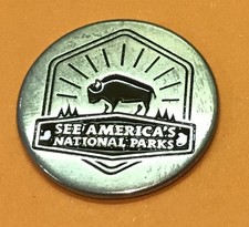  See America's National Parks Sunbeam Bison Collectible Token picture