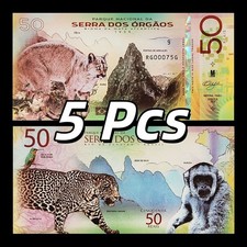 Brazil, Serra dos Órgãos National Park, 5pcs x 50 Fantasy Polymer, 2018 Jaguar picture
