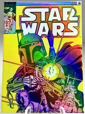 🔥 2024 Topps Star Wars Masterwork #68 MC-17 Rainbow Marvel Comic Covers /299 🔥 picture