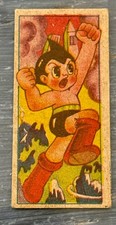 Vintage 1960s Astro Boy Tetsuwan Atom Japanese Menko  picture