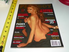 Play Boy Magazine January 2009 Issue Carmen Electra picture