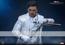 Hot Toys Marvel Mr Knight (Moon Knight) Oscar Isaac - IN STOCK TMS139 picture