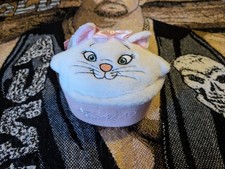 New NOS Vintage Disney Marie Aristocats Jewelry Hair Clip Plush Box picture