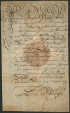 KING FREDERICK WILLIAM III - MILITARY APPOINTMENT SIGNED 04/12/1810 picture