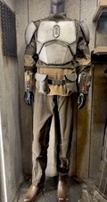 2026 Disney Parks Star Wars Mandalorian FULL SET Armour Gauntlets Flight Suit picture