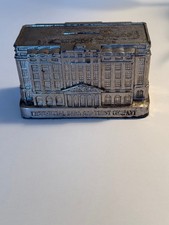 Vintage 1950s Prudential Bank & Trust Manila Phillipines souvenir building bank picture