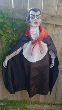 Vintage 2001 Gemmy Vampire Monster 3 Ft. Tall-Scary Halloween Prop  picture
