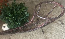 Thanksgiving Heavy Iron Metal Cornucopia Horn of Plenty 17