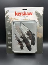 Kershaw Highlight Reel 3 Knife Set Oso Sweet Shuffle Cinder NEW Sealed picture