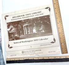 Millbrook Free Library Centennial Celebration 2009 Calendar Historic Design picture