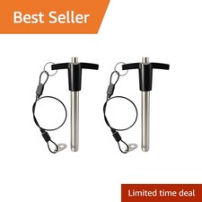 Vitefastening T-Handle Quick Release Pin 3/8 x 1.5 in, 2 Pcs picture