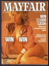 VINTAGE PLAYBOY MAYFAIR VOL 20 No 11 NOVEMBER 1985 MAGAZINE GIRL PINUP ART PHOTO picture