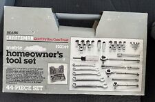 Sears Craftsman 33149 NOS Mechanics Homeowner Tool Set Sockets Ratchets VINTAGE  picture