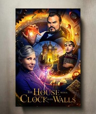 The House with a Clock in Its Walls 8x12 Metal Movie Poster Sign picture