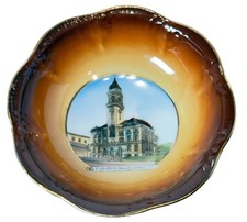 CITY HALL - MONTPELIER VT VERMONT Souvenir Porcelain Trinket CHINA ANTIQUE DISH picture