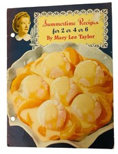 VTG PET MILK BOOKLET SUMMERTIME RECIPES FOR 2, 4 OR 6 MARY LEE TAYLOR RADIO SHOW picture