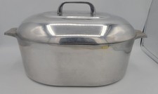 Vtg MAGNALITE GHC 8 Qt Oval Roaster Dutch Oven w Lid USA  picture