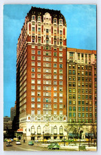 Chicago Illinois Blackstone Hotel Michigan Avenue c1954 Postcard picture