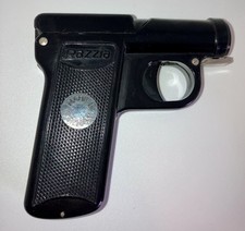 Vintage 1940s Razzia Bakelite Pistol Lighter W/Hidden Cig Compartment Germany picture