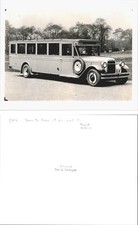 Thos VanDegrift 8x10 Photo 1927 Mack Bulldog Bus Verona NJ Transit History picture